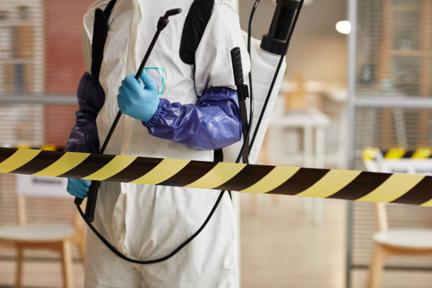 Professional Unattended Death Cleanup technician working in Crystal City, TX